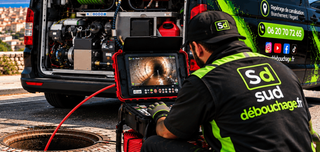 Caméra d’inspection HD des canalisations