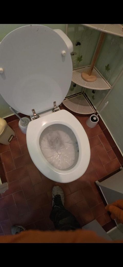 WC à nouveau fonctionnels après débouchage et détartrage par Sud Débouchage